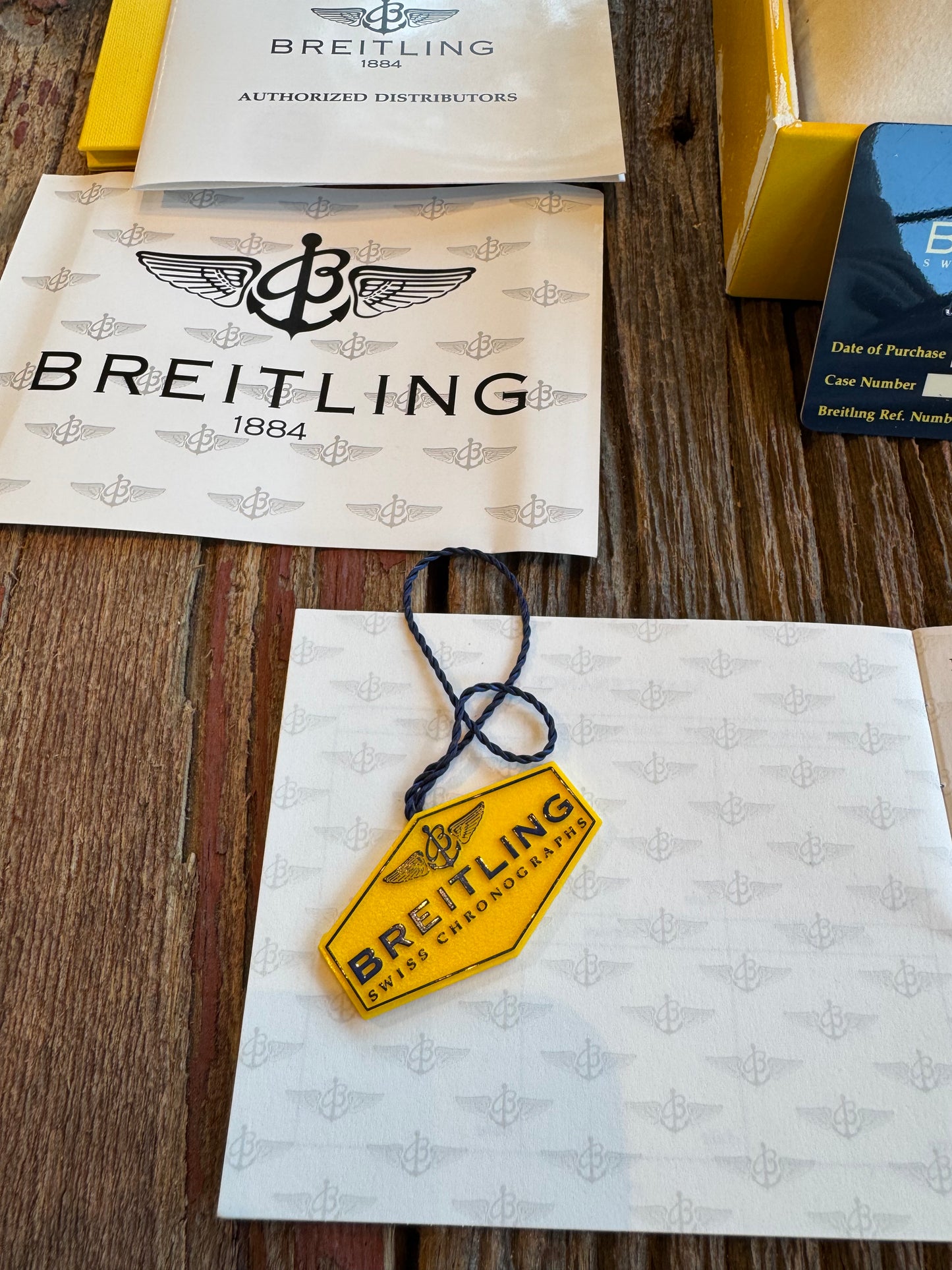1999 Breitling Colt Chronograph. Black Dial with Breitling rubber divers strap. Ref A53035Box and papers included.
