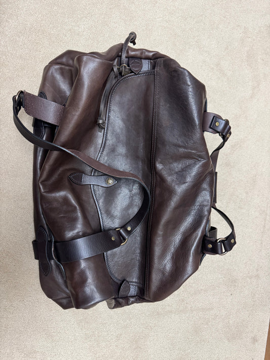 Nice Filson Weatherproof Leather Duffle Sierra Brown Grail Rare