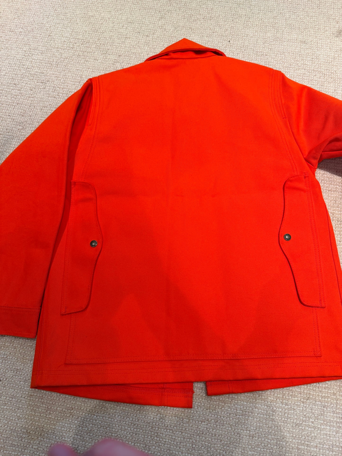 Filson Rugged Twill Cruiser Jacket | Size M | Pheasant Red | Made in USA | NWT