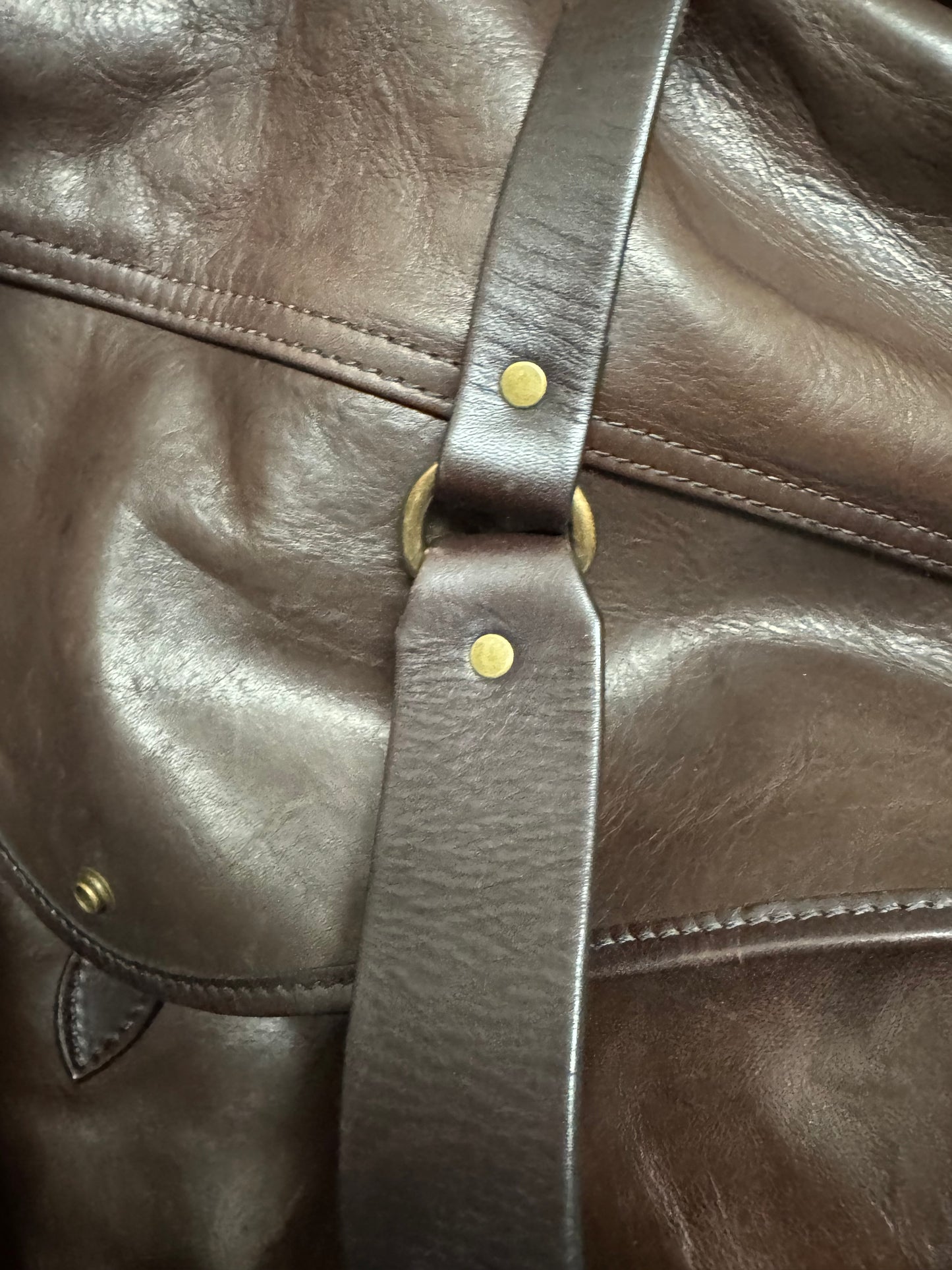 Nice Filson Weatherproof Leather Duffle Sierra Brown Grail Rare