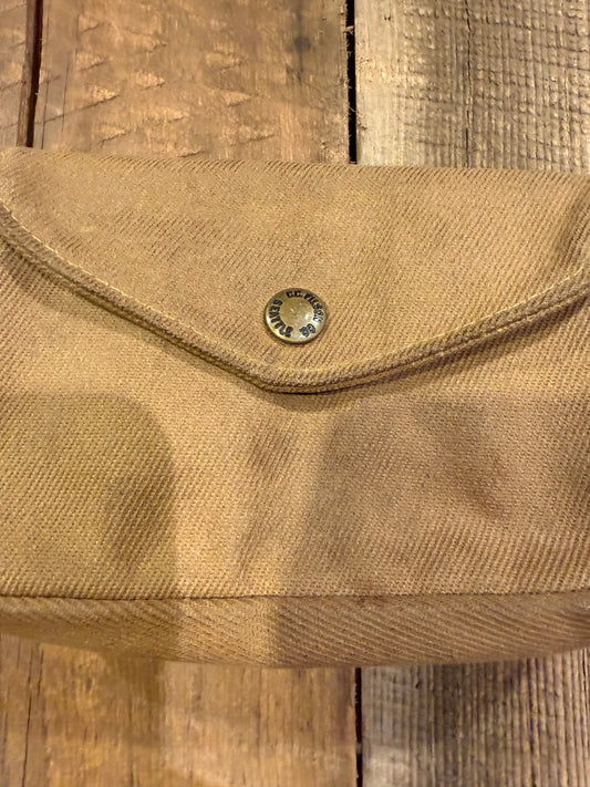 Filson Shot Shell Choke Tube Bag Dark Tan Waxed Made in USA Rare item