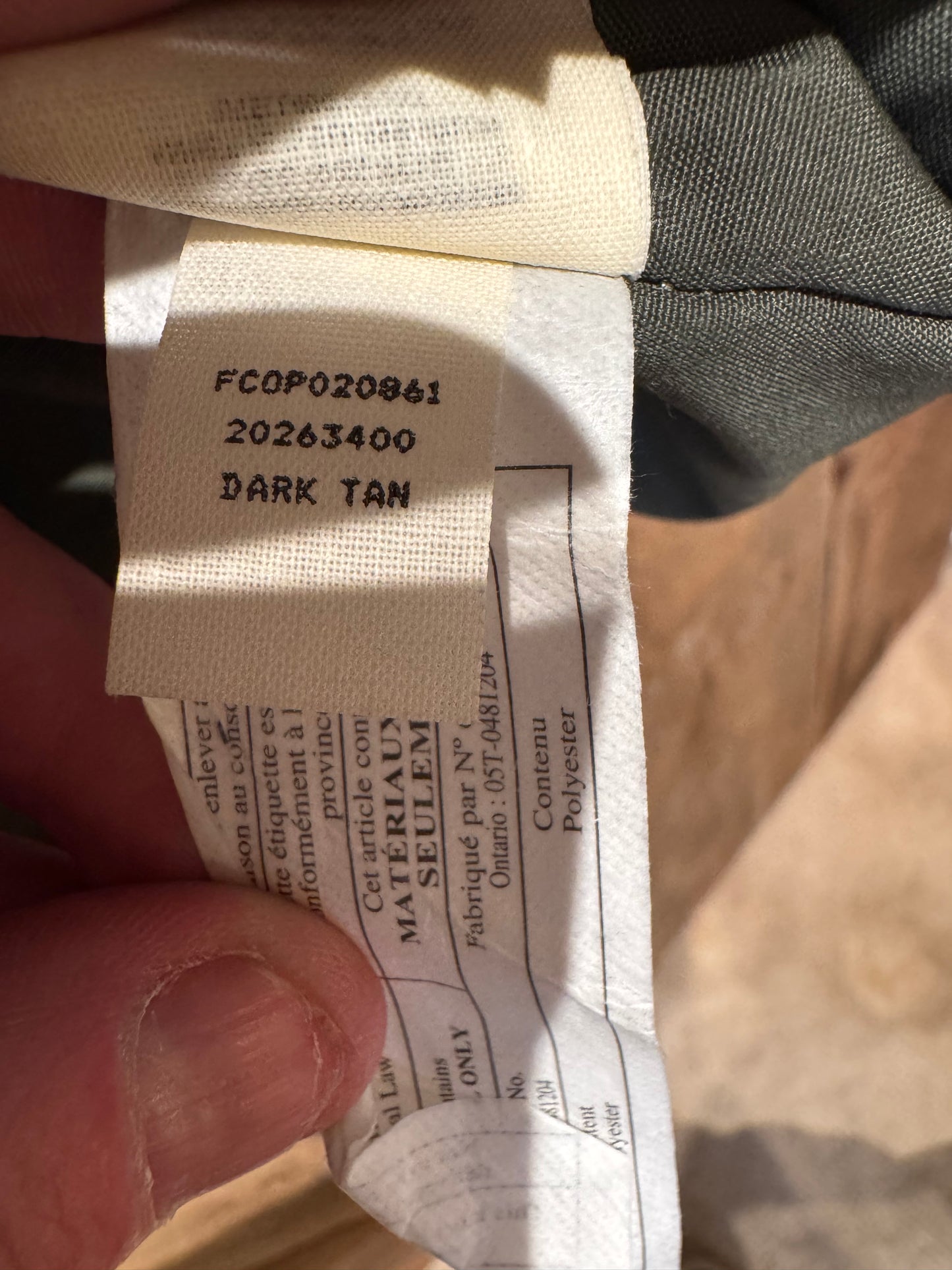 NWT FILSON TIN CLOTH INSULATED PACKER COAT DARK TAN LARGE NWT 20263400