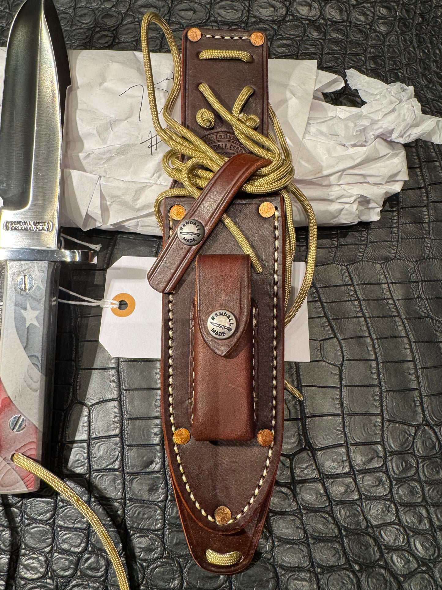 Rare RANDALL KNIFE SPECIAL EDITION 75TH Anniversary Astro #81/200 Box + Paper.