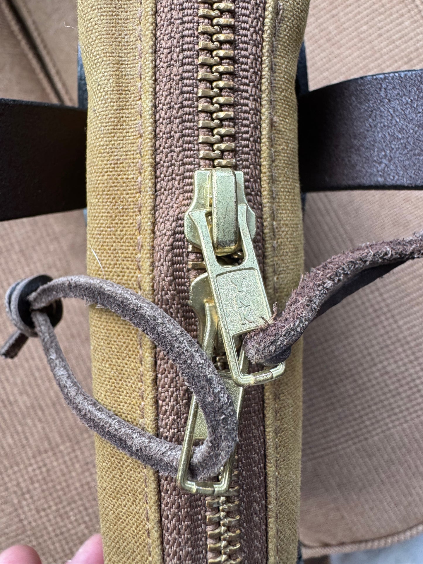 Very Rare Filson Filson 70058 - Tin Cloth Grip or Pistol Case Made in USA