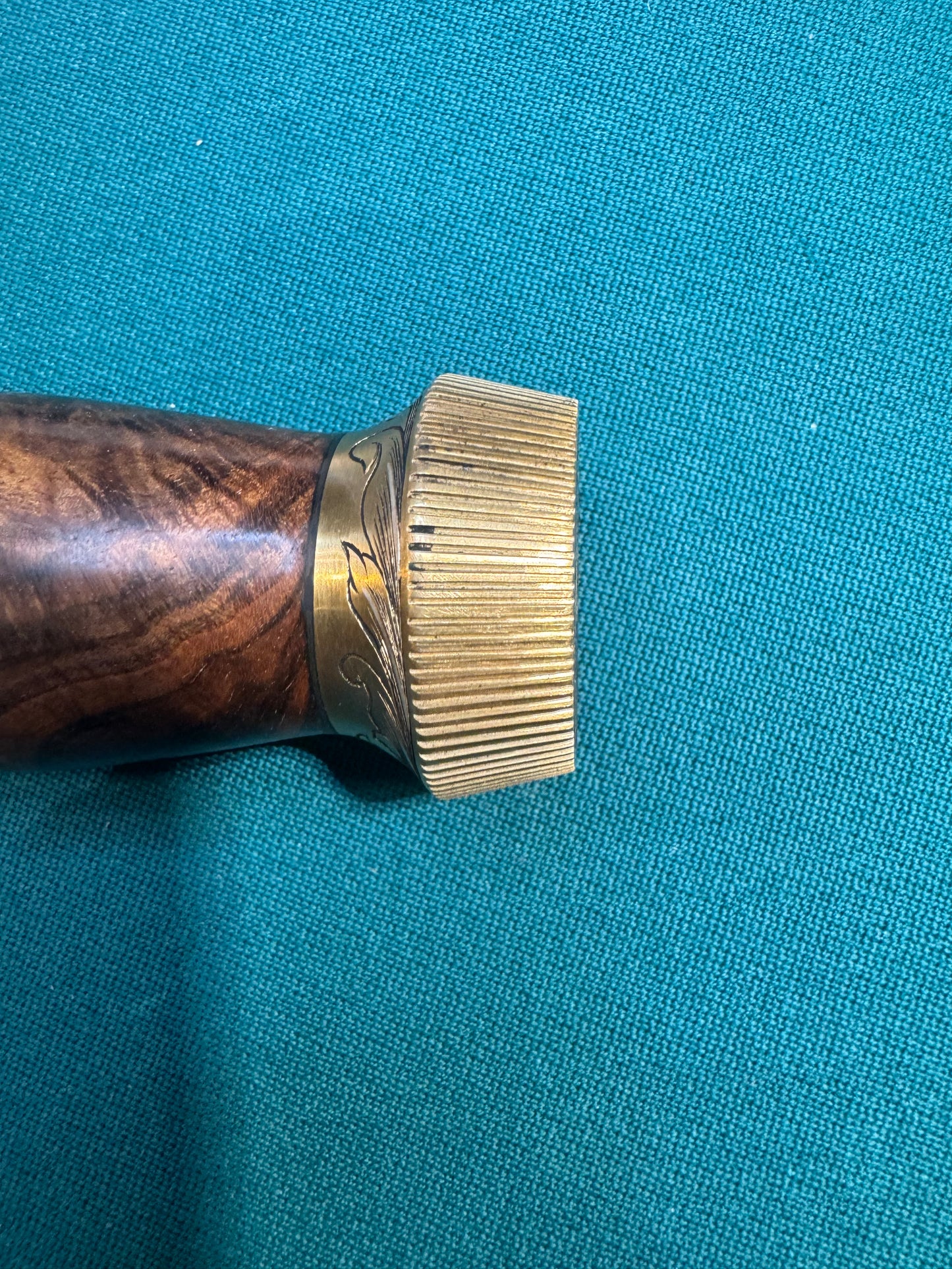 New in Paper Randall Large Sasquatch Brass Lugged Hilt Turkish Walnut #994 Jere Davidson engraved
