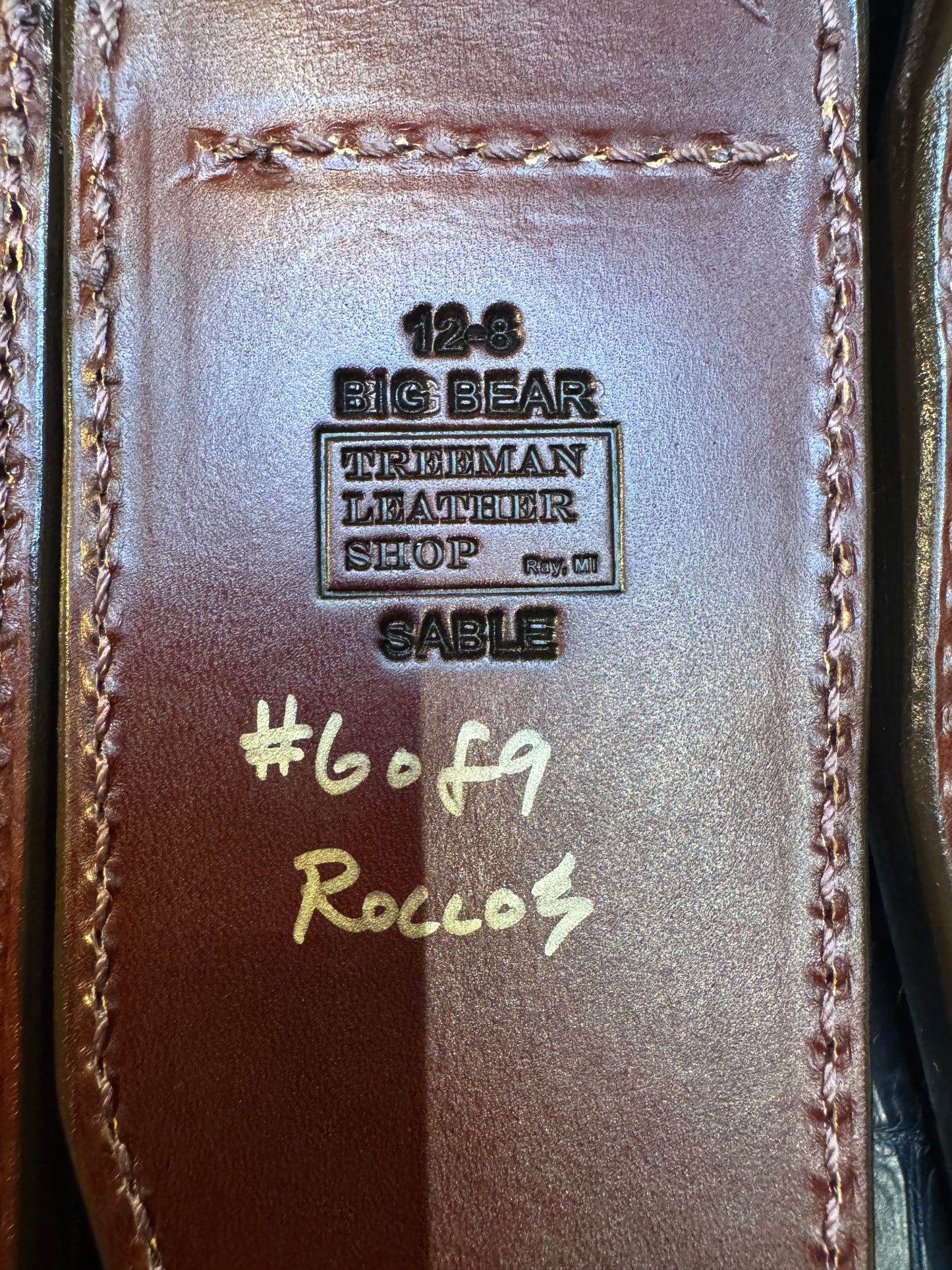 Limited Edition Set of Four Sheath’s. A Randall Model 12-11, Model 12-9, Model 12-8, Model 19-5. All in Exotic African Sable Fur. Limited to just 9 sets this being #6 of 9 by Treeman.
