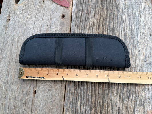 New Robbins Custom Knife case Randall Model 19 Bushmaster Logo Silk threading 10 inch interior usable case