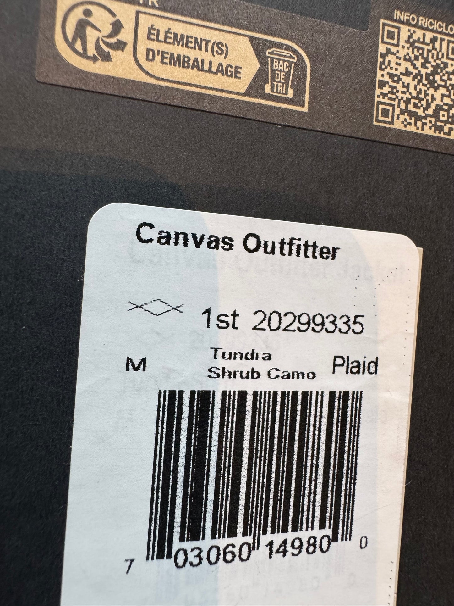 Filson Canvas Outfitter Jacket Tundra or Camo Size Medium Sold out at Filson