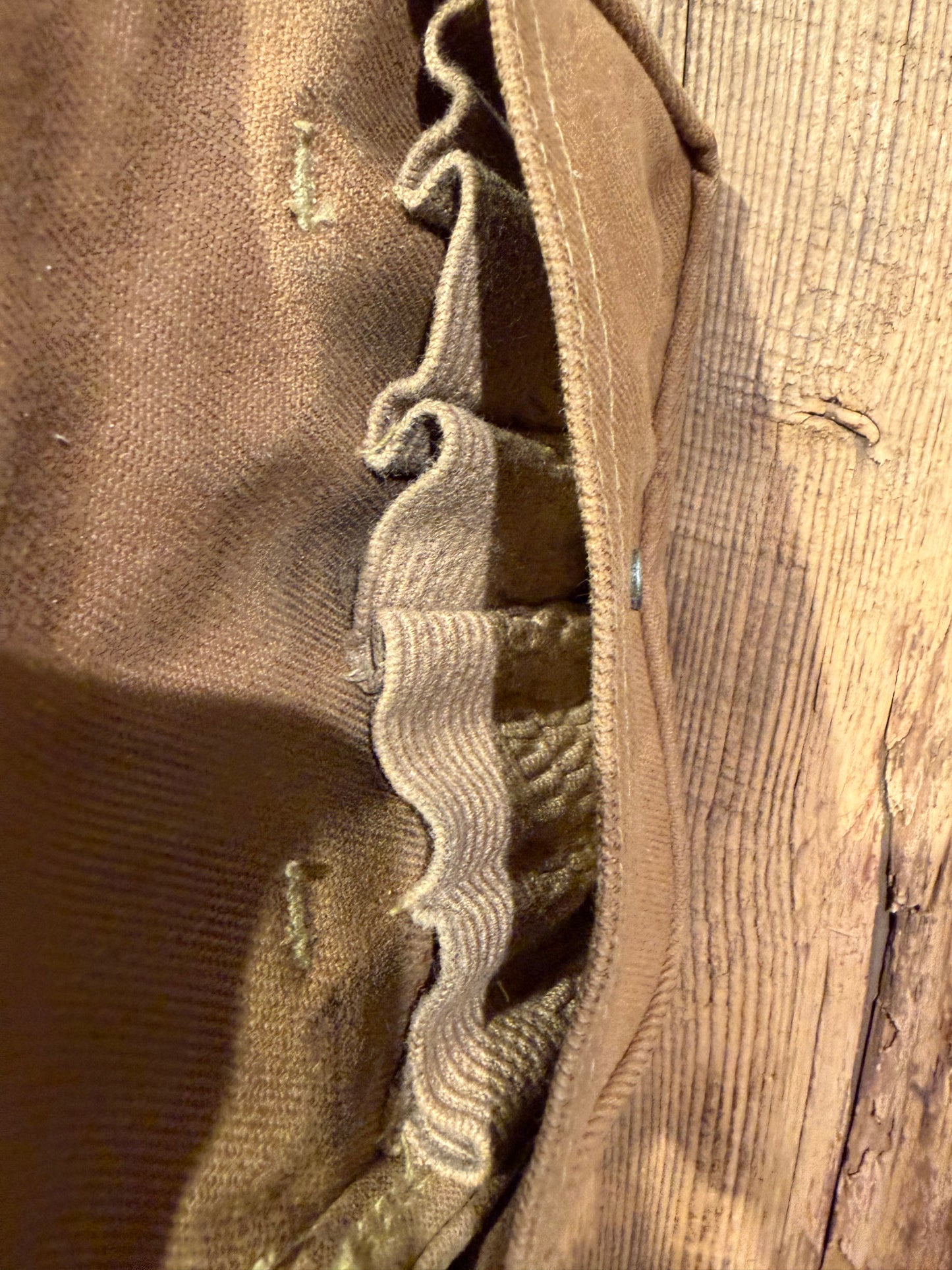 Filson Shot Shell Choke Tube Bag Dark Tan Waxed Made in USA Rare item