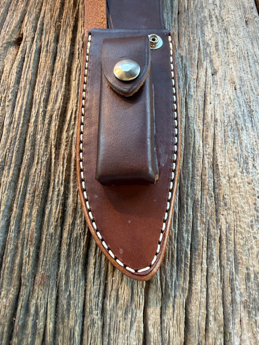 New Randall Sullivans by Gutcher Leather Knife Sheath Model Sergeant.
