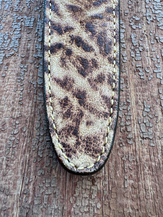 Randall Model “Gambler” 5 Inch Sheath in Exotic Elephant by Treeman. (Sheath only)