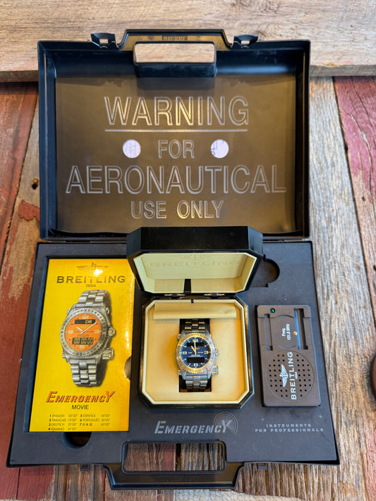 Breitling Emergency Reference Number. E73621. Eperp or Beacon never activated.