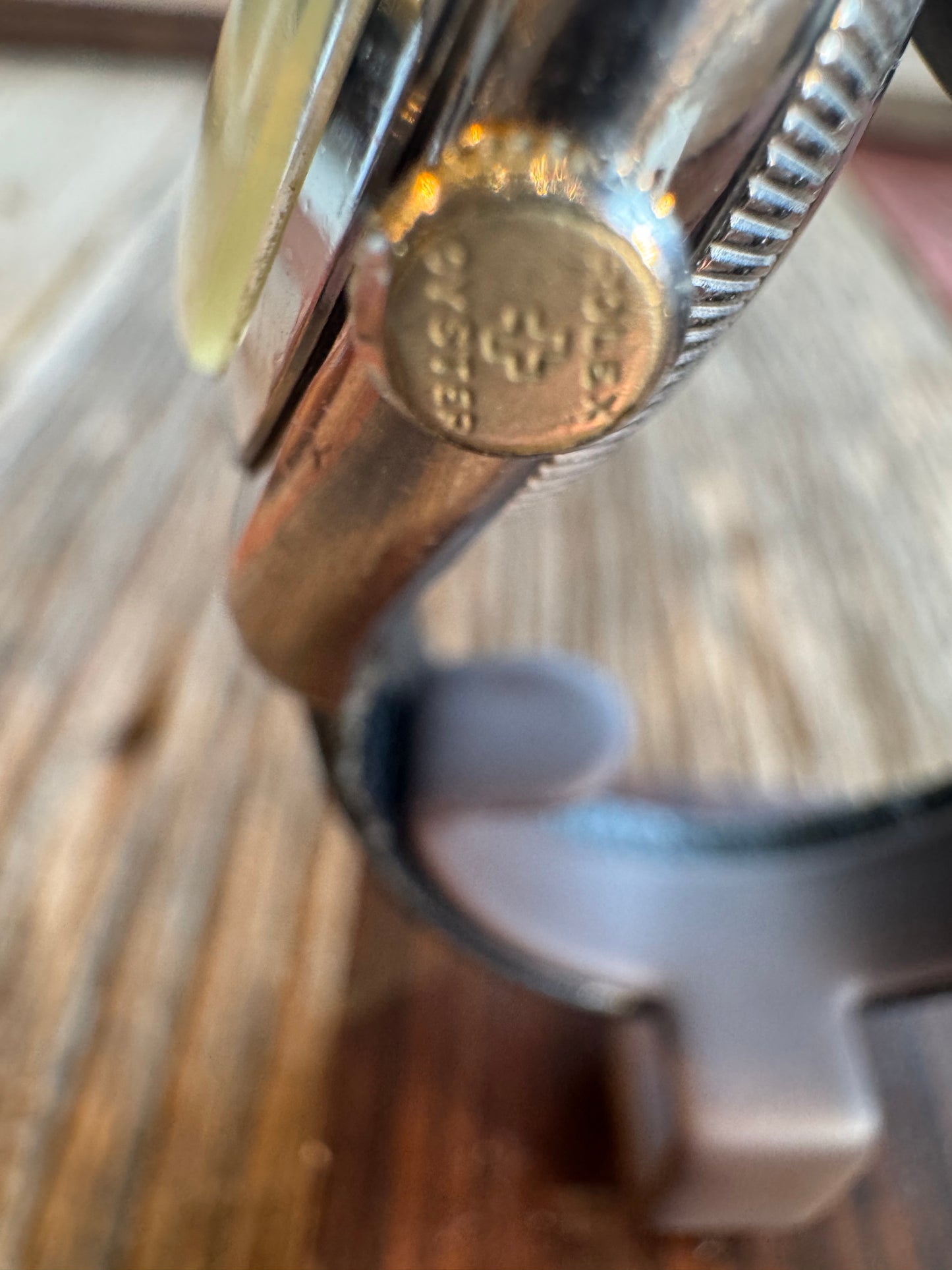 Vintage Rolex Oyster Perpetual Bubble Back circa 1940-1942 Steel case with Mercedes hands. Hirsch Lizard 18mm strap. No box or papers.
