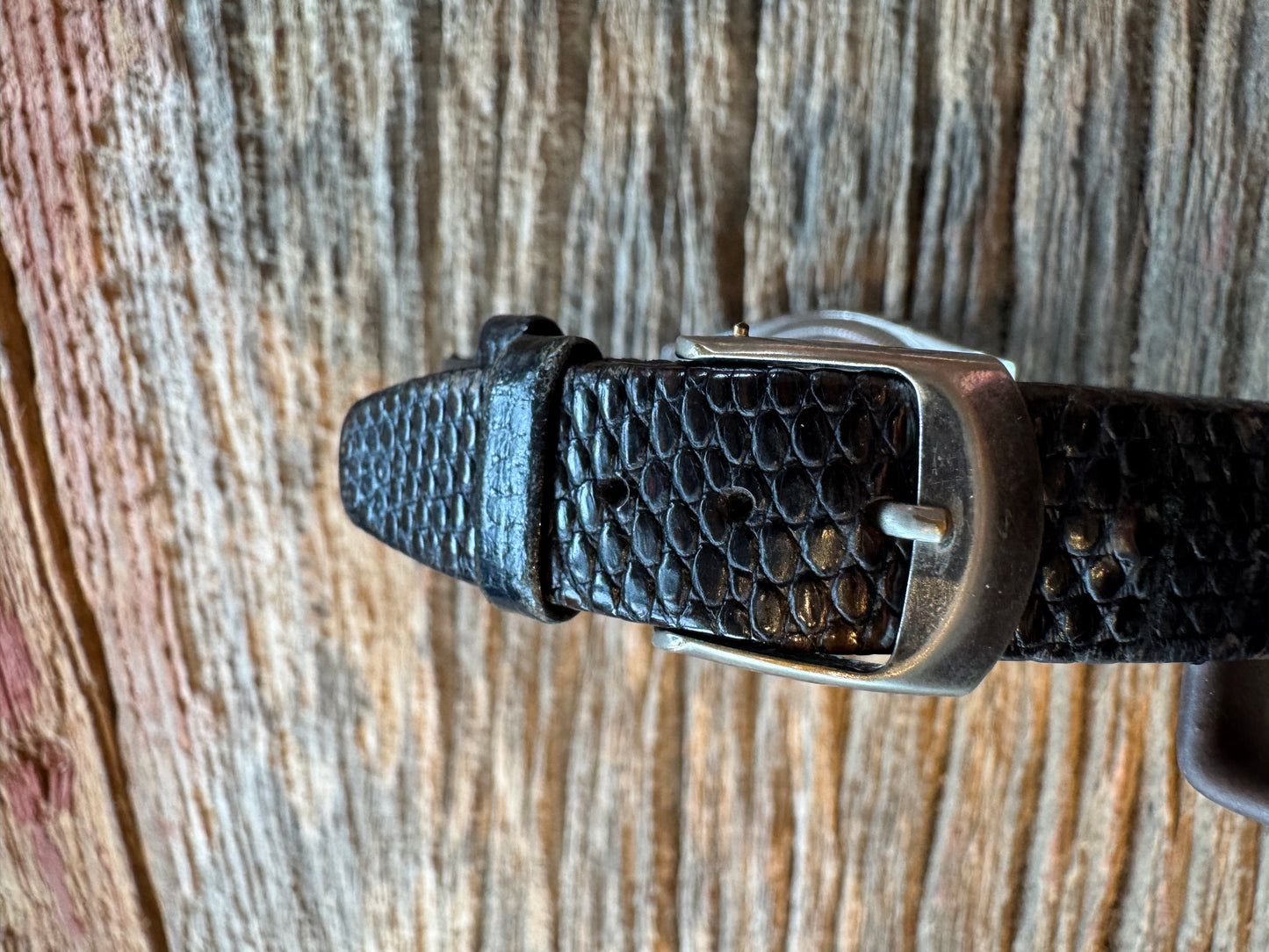 Vintage Rolex Oyster Perpetual Bubble Back circa 1940-1942 Steel case with Mercedes hands. Hirsch Lizard 18mm strap. No box or papers.