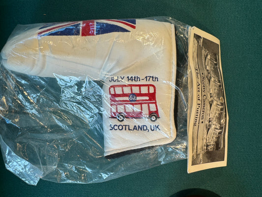 New in Bag Rare Scotty Cameron 2005 UK British Open Head cover