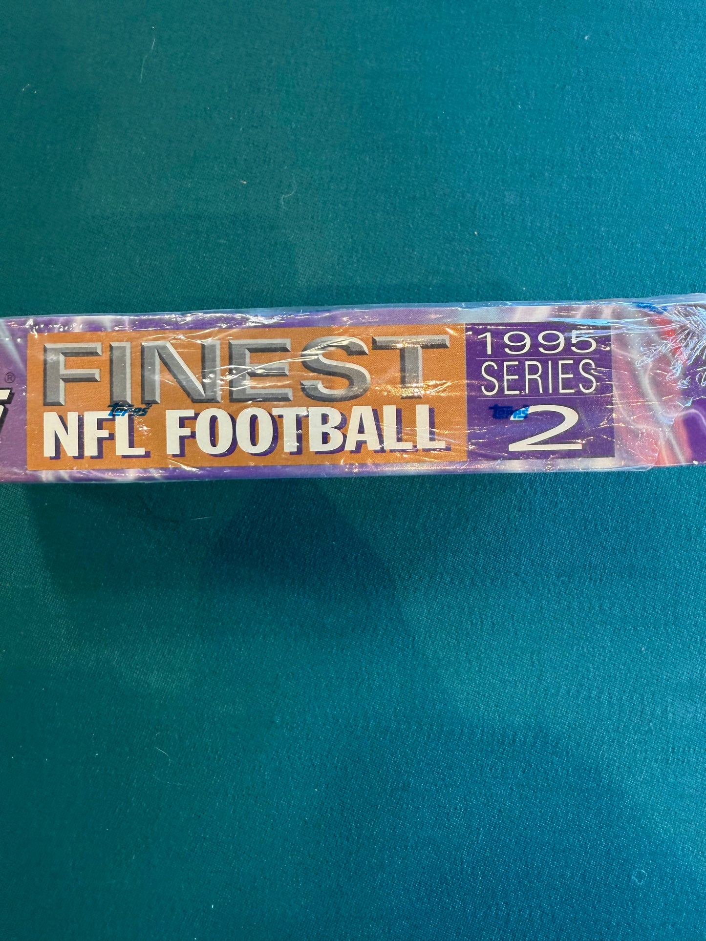 1995 Topps Finest Football Series 2 Sealed Box 24 Packs vintage RARE* Hobby Box, 24 packs
