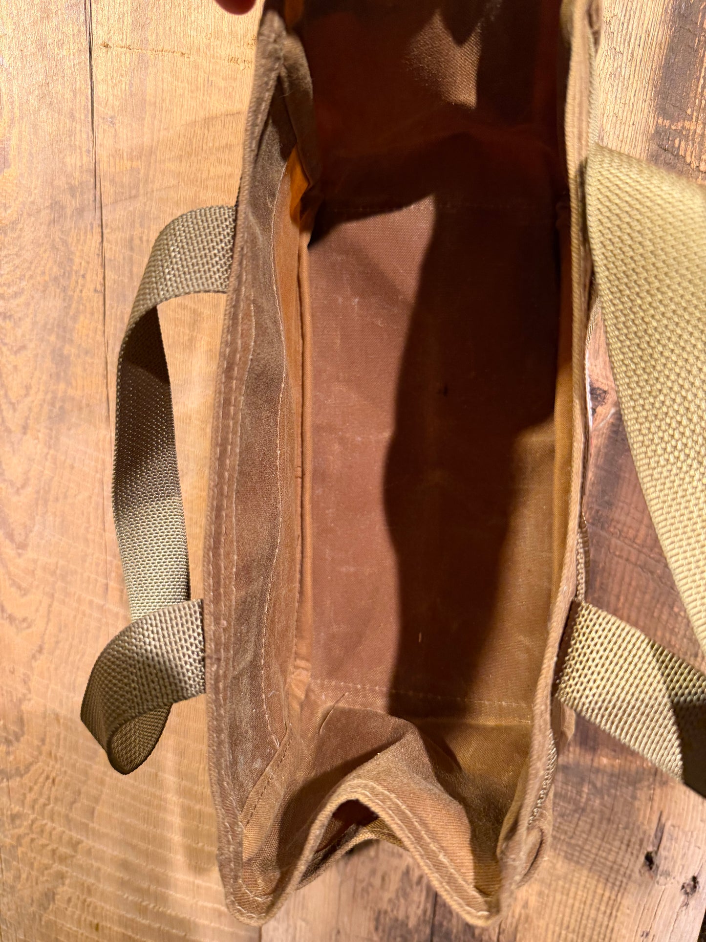 Filson Shot Shell Bag Dark Tan Waxed Made in USA Rare item