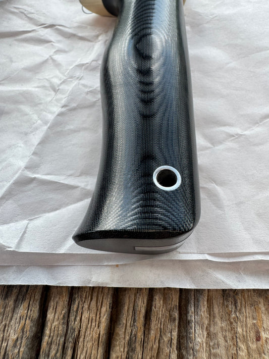 New in Paper Randall Knife Model Combat Companion Black Micarta Handle Stainless Steel, NSH , Lanyard