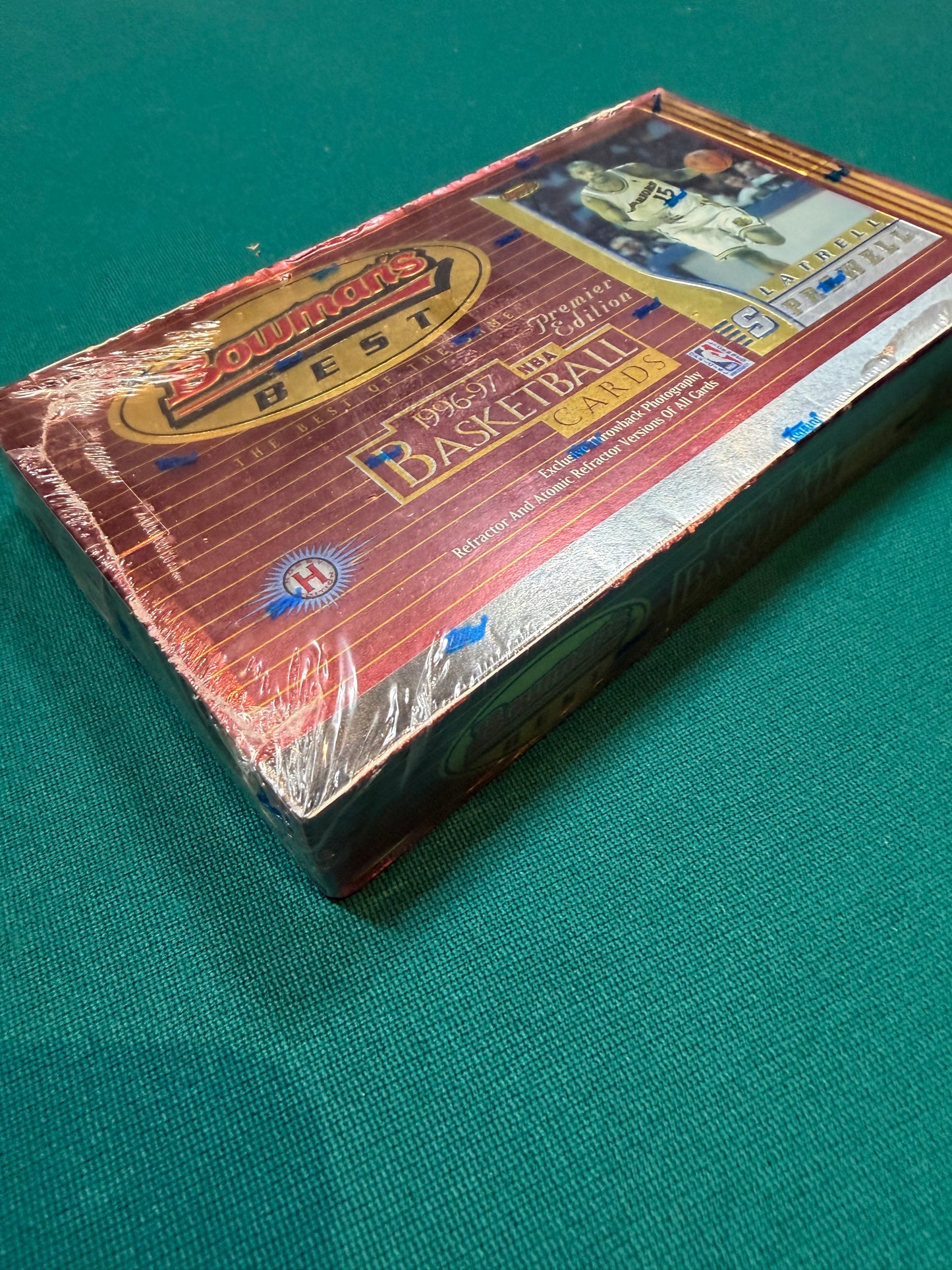 1996-97 Bowman’s Best 24-Pack Basketball Hobby Box Sealed, Chance Kobe RC