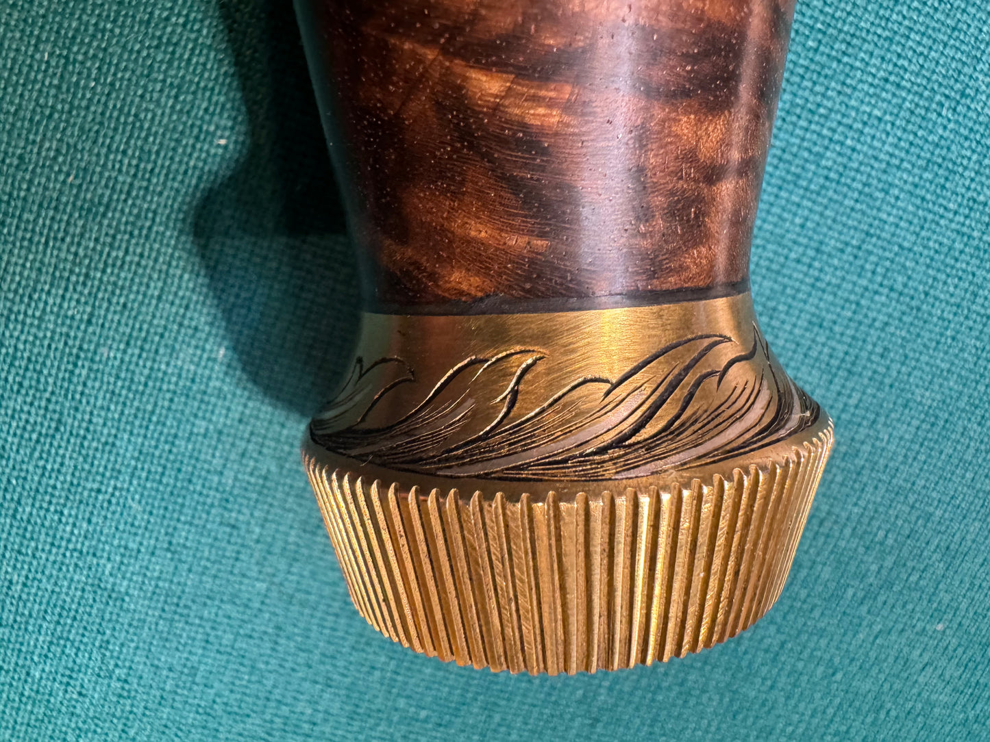 New in Paper Randall Large Sasquatch Brass Lugged Hilt Turkish Walnut #994 Jere Davidson engraved