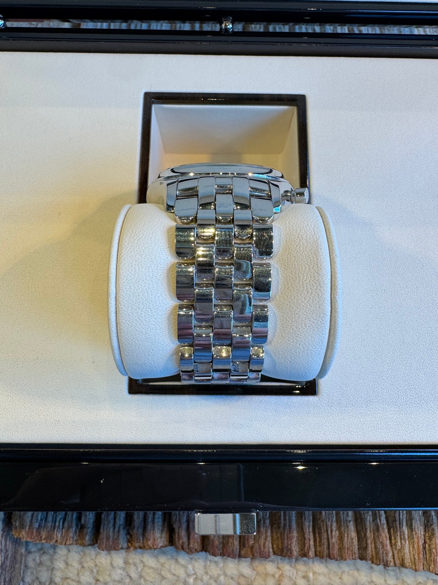 Patek Philippe Annual Calendar Chronograph. Model 5960/1A-001 White Dial and Stainless Steel.