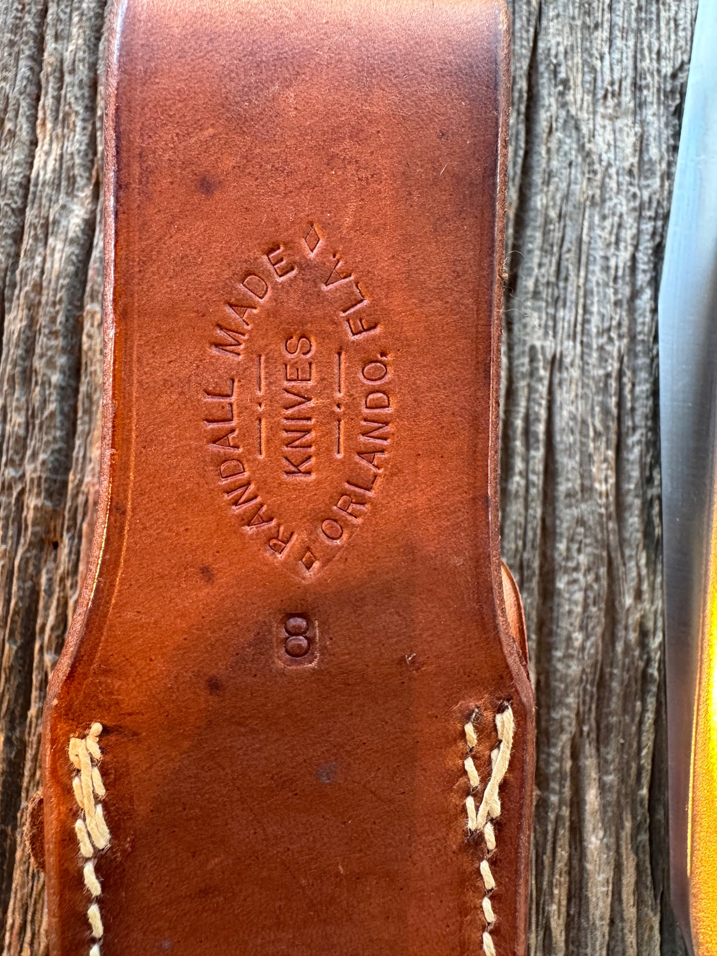 Randall Model 1-8 in Yellow Westinghouse Micarta, Nickel Silver Hilt, Stainless Steel.