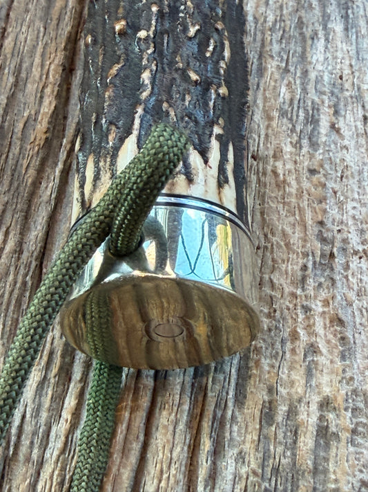 Randall Knife Model 2-7 Popcorn Stag, Stainless Blade, NSH, Lanyard