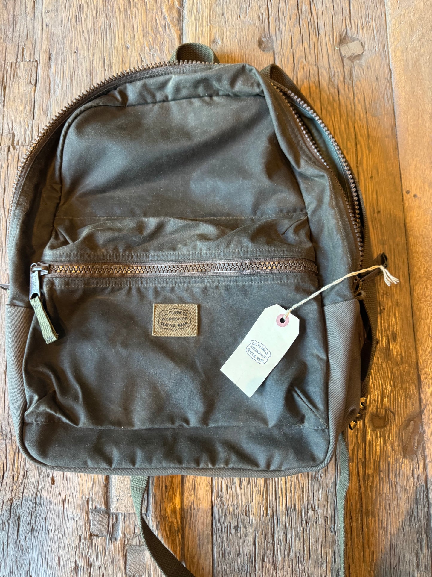 NWT Filson Workshop Waxed Canvas Backpack #20 of 50 Limited Edition Made in USA