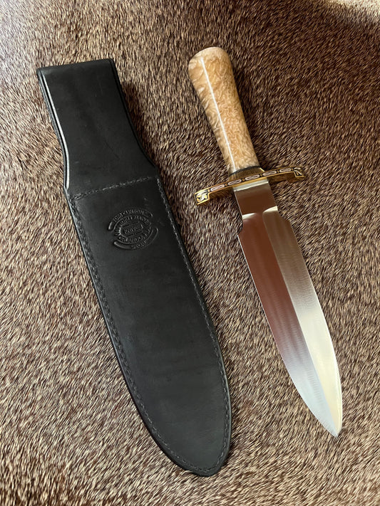 TC Special Beautiful Musk Ox, Engraved by Master Engraver Jere Davidson with Fine Silver Inlay