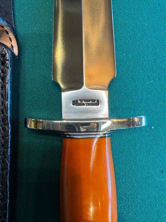 Rare Randall Knife Clinton Special Westinghouse Stainless Steel Croc Sheath NS