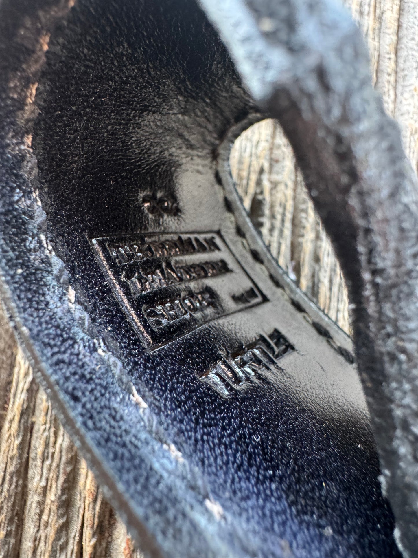 Randall Model Combat Companion Sheath in Exotic Black Snapping Turtle ( Double sided in Turtle) from Treeman.