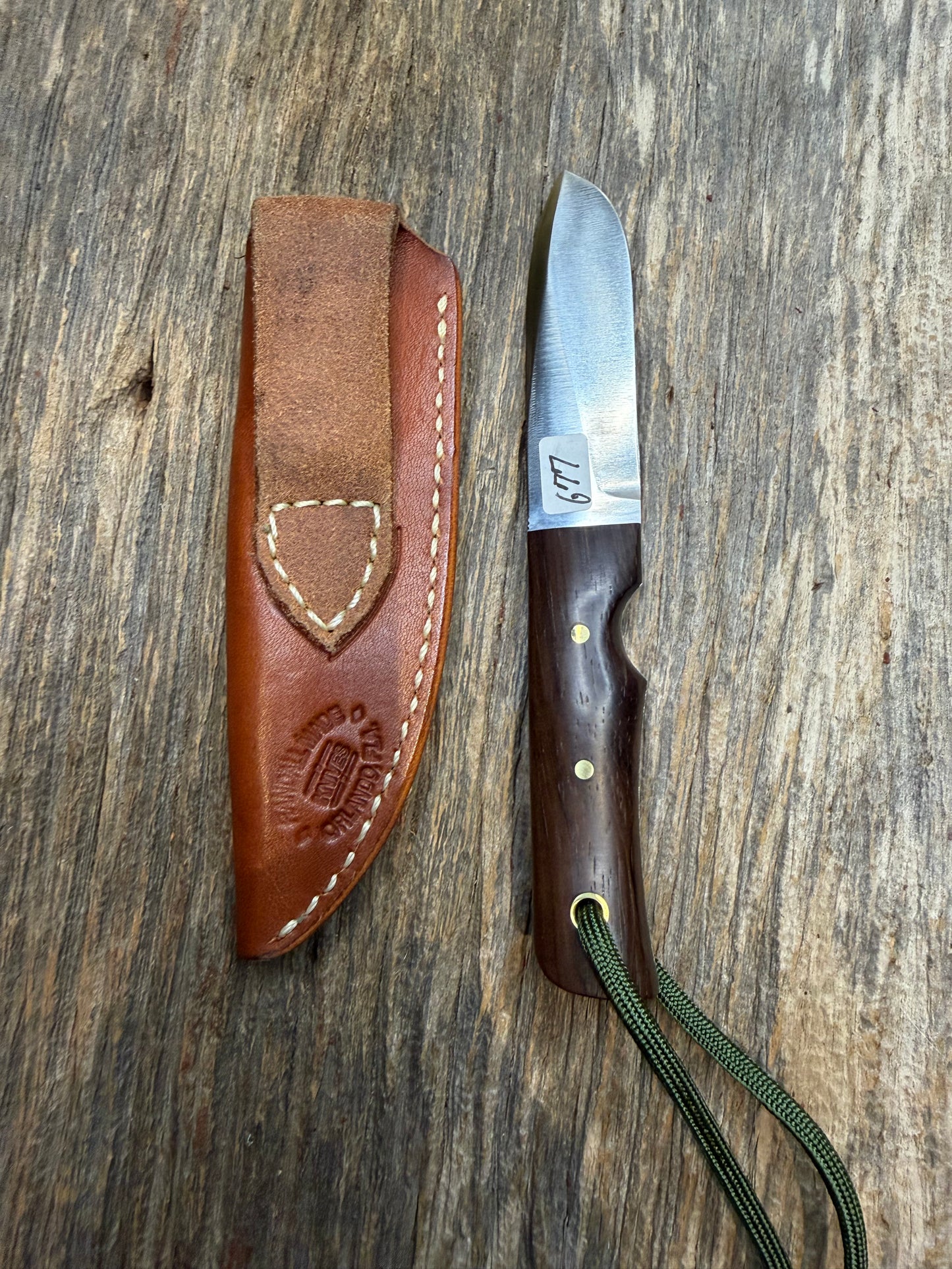 Randall Knife Model 10-3 Fisherman Rosewood Stainless Steel