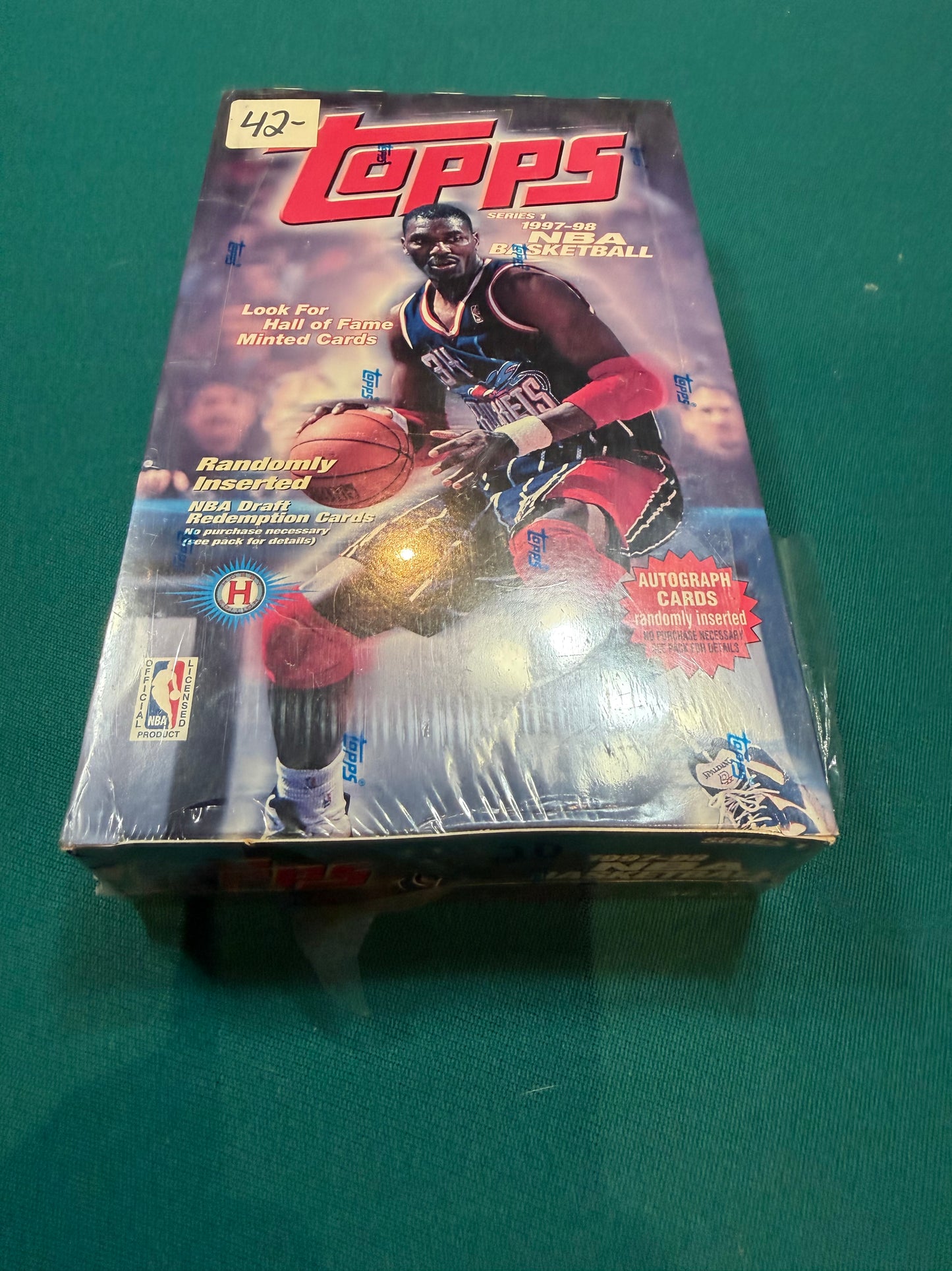 1997/98 Topps Basketball Hobby Box Series 1 (36) packs per box.