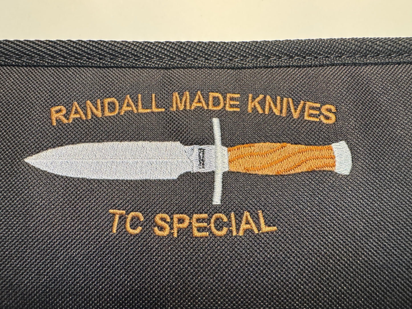 New Robbins Custom Knife case Randall Clinton Special TC Silk threading 16 inch interior usable case