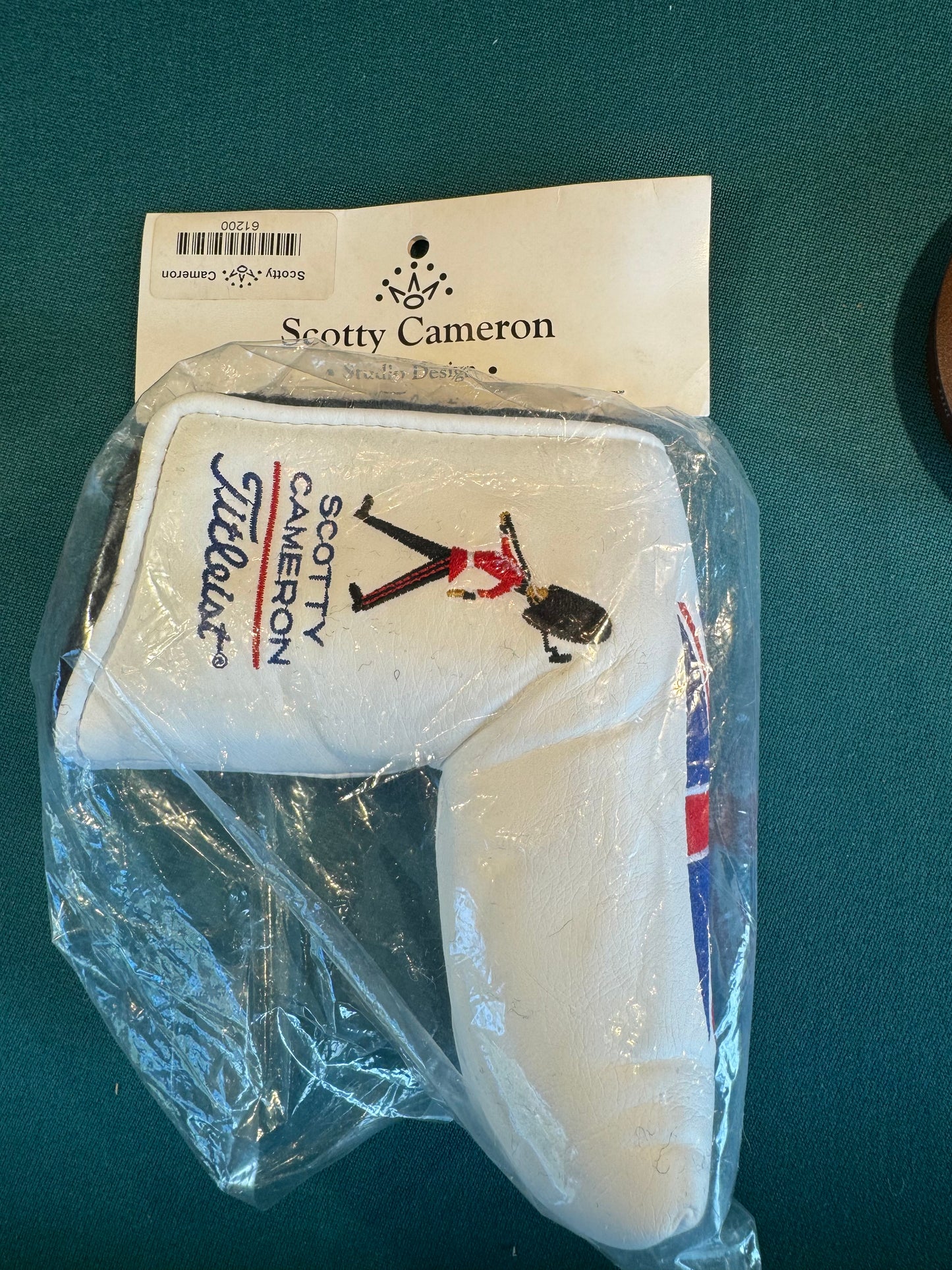 New in Bag Rare Scotty Cameron 2005 UK British Open Head cover