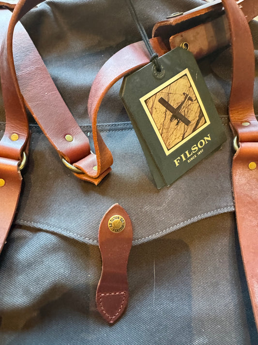 Filson x Chris Stapleton Traveller Medium Duffle Bag NWT #20265079USA Cinder
