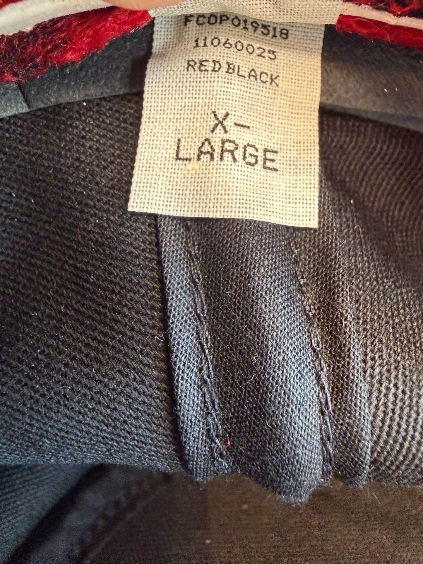Filson Wool Packer Hat XL Red/Black Buffalo Mens NEW Fedora Made USA