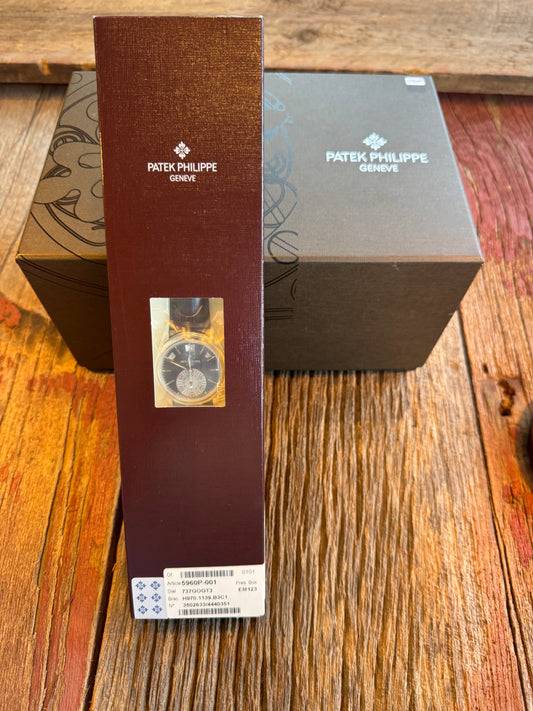 Patek Philippe Annual Calendar Chronograph Double-Sealed Annual Calendar Chronograph 5960P Brand Spanking New