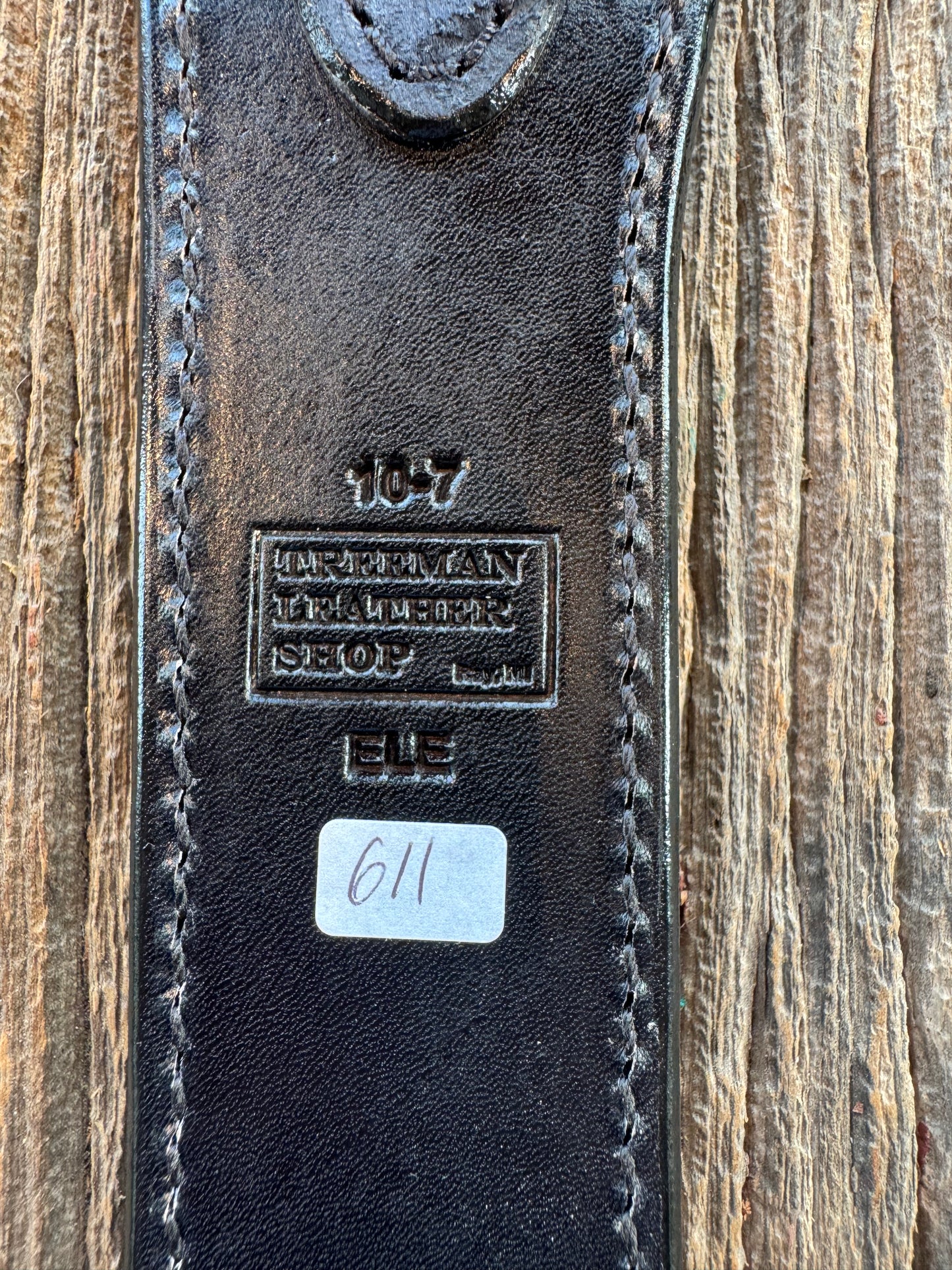 Randall Model 10-7 Fisherman Exotic Sheath in Gray Elephant by Treeman.