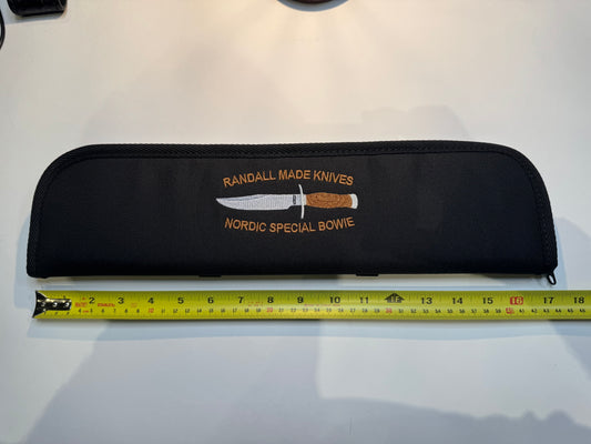 New Robbins Custom Knife case Randall Model Nordic Special Silk threading 16 inch interior usable case