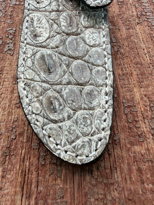 Randall Model 23 Exotic Natural Crocodile Sheath from Treeman.