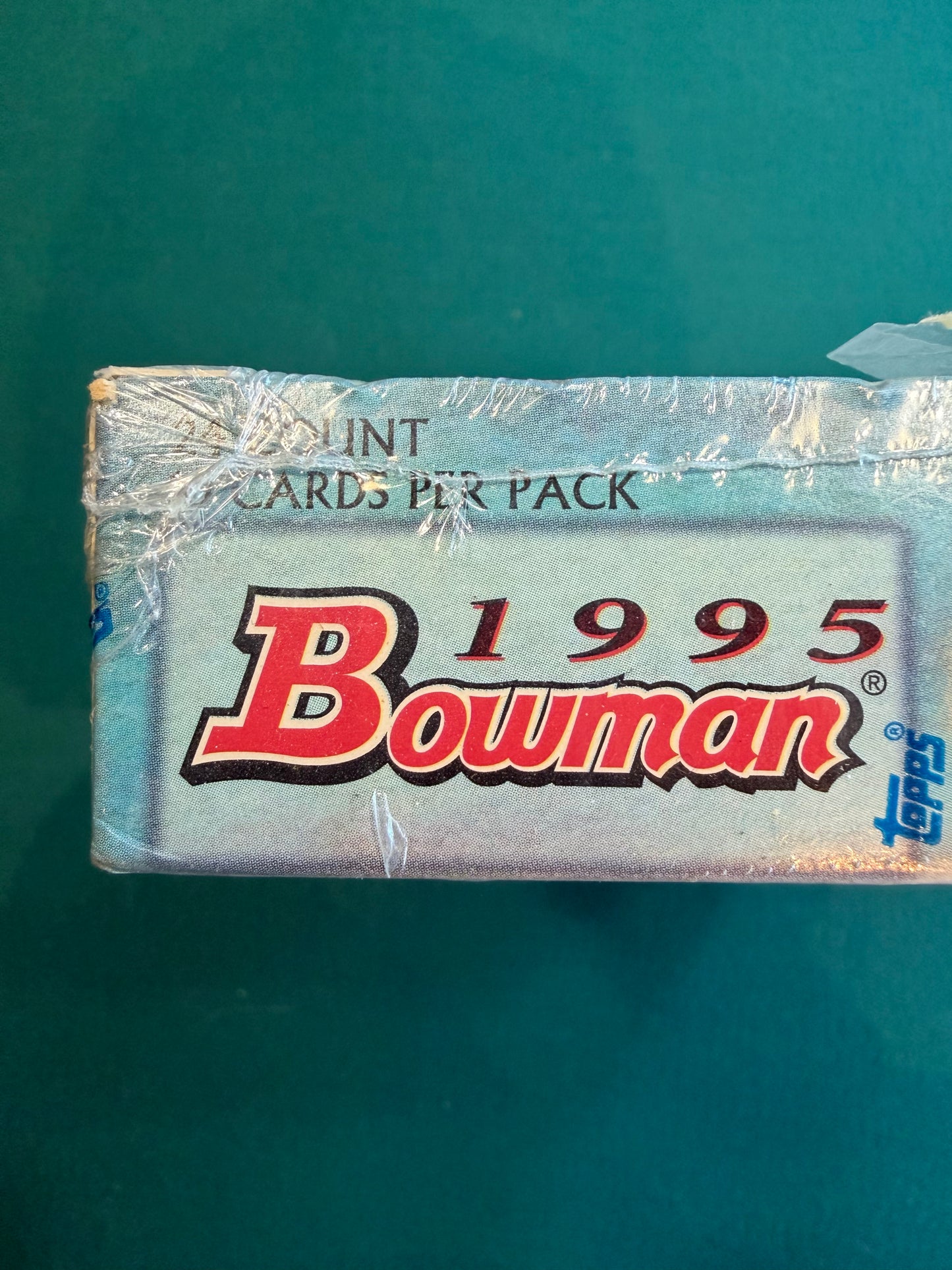 1995 Bowman Football Hobby Box Sealed (24 Packs) 10 Card Per Pack -