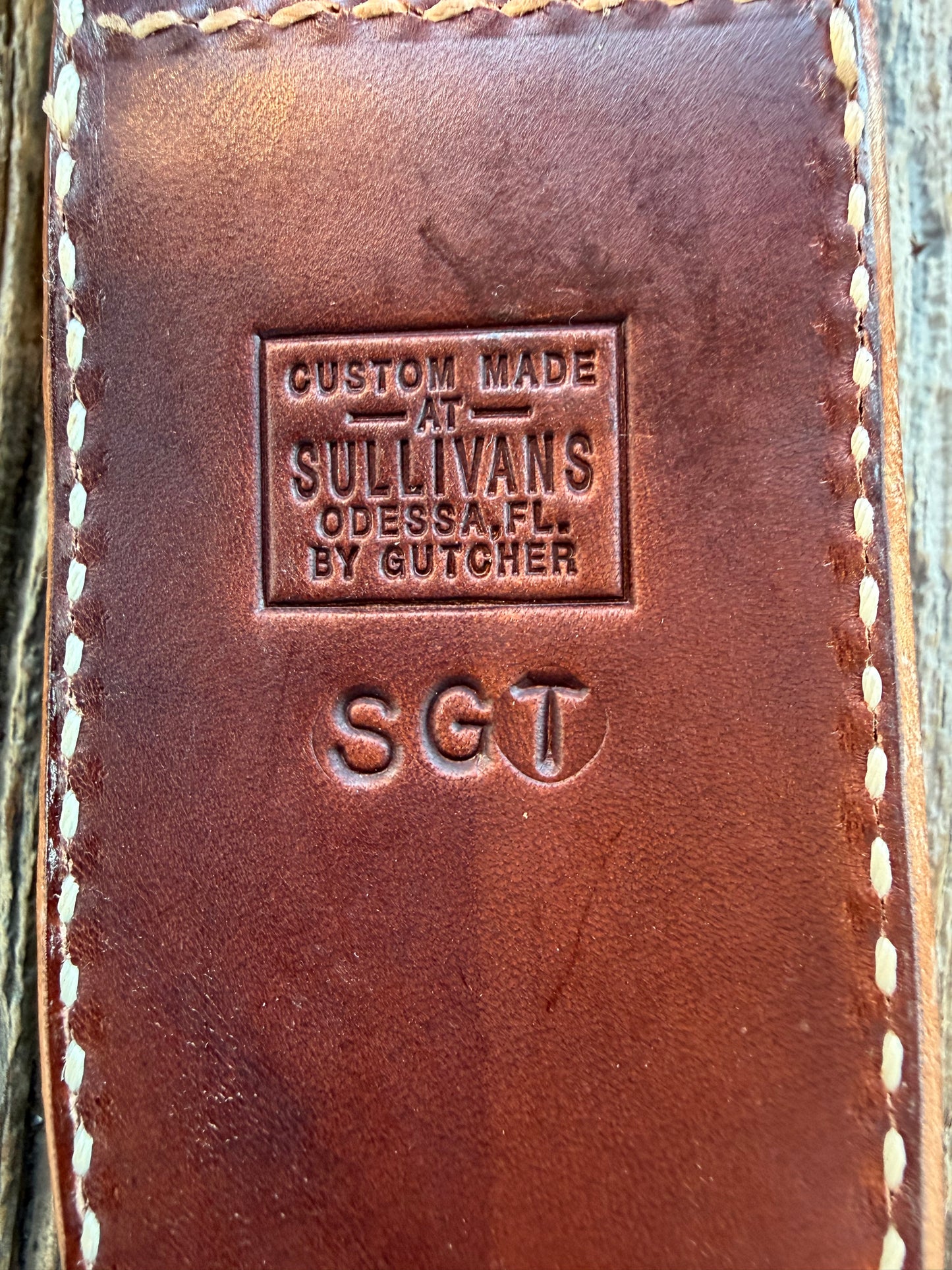 New Randall Sullivans by Gutcher Leather Knife Sheath Model Sergeant.
