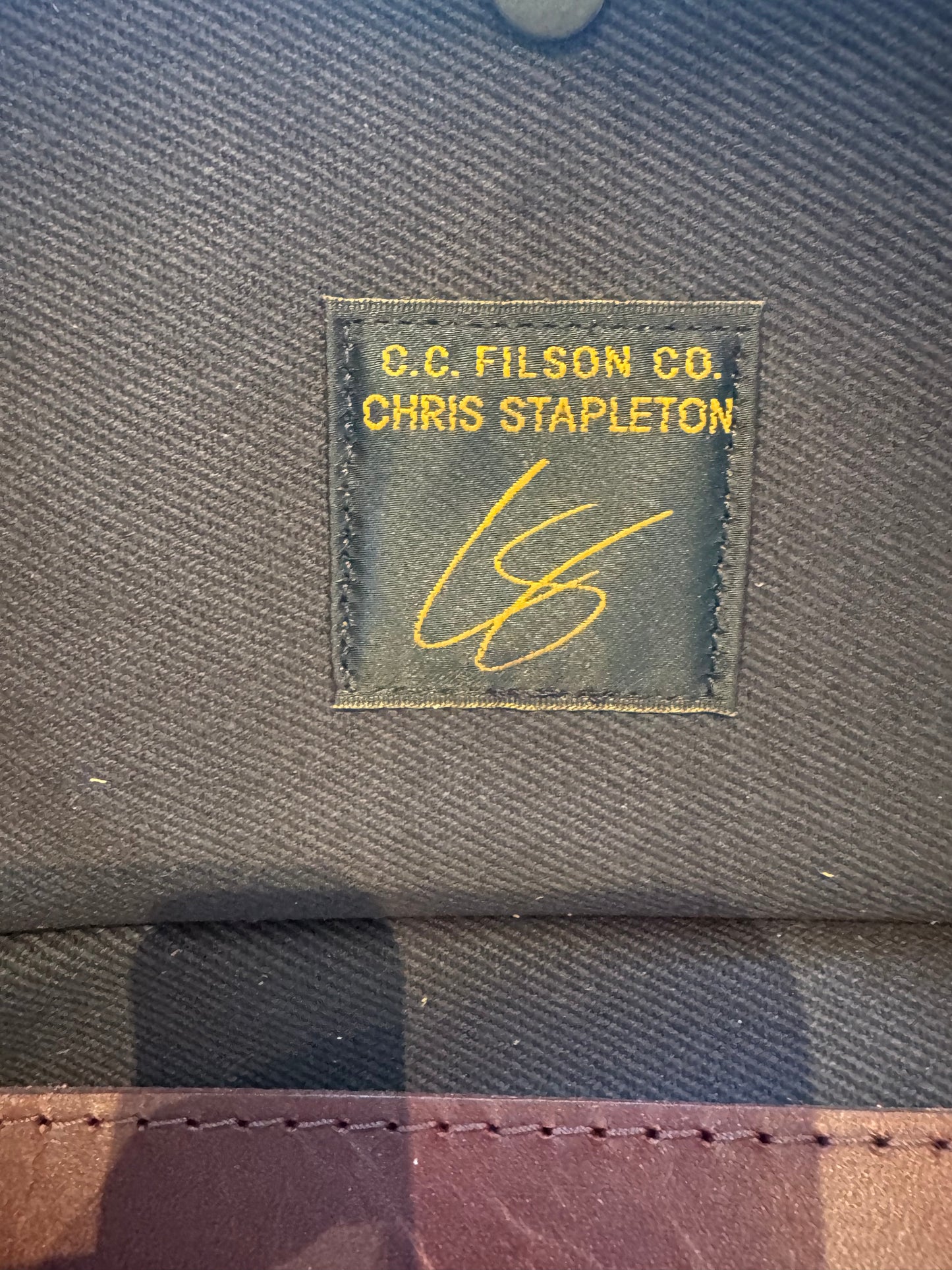 Filson x Chris Stapleton Traveller Medium Duffle Bag NWT #20265079USA Cinder