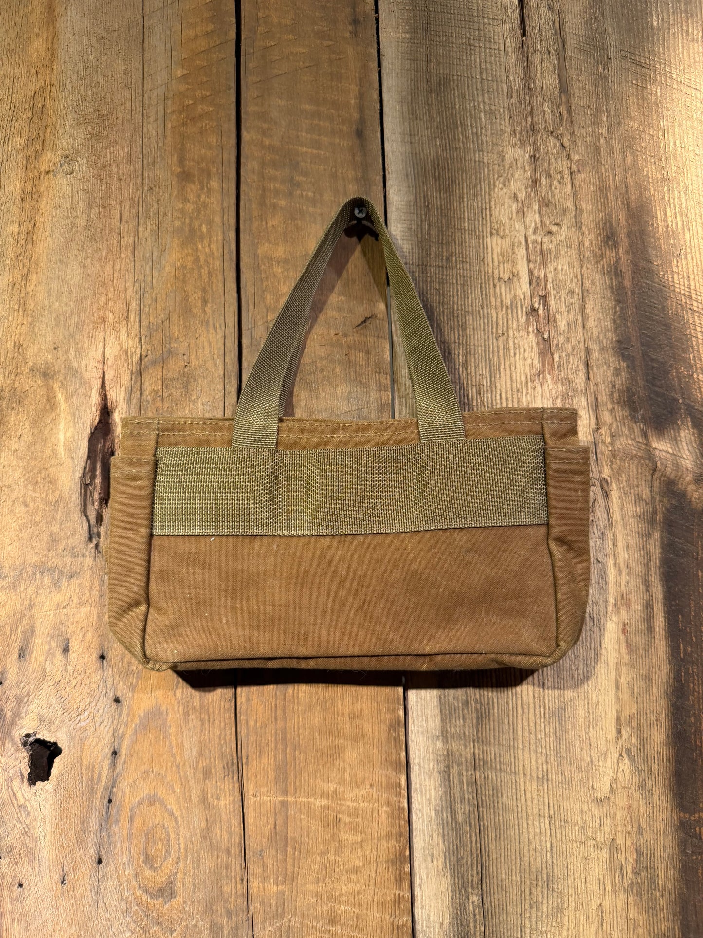 Filson Shot Shell Bag Dark Tan Waxed Made in USA Rare item