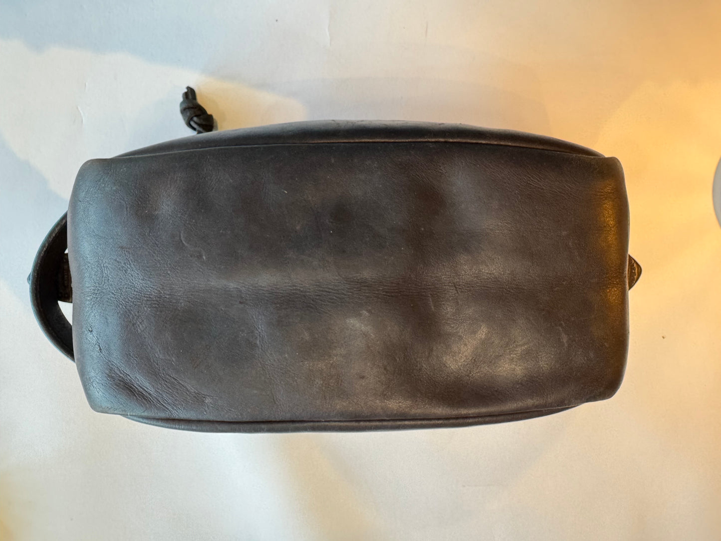 Rare Used Filson Travel Kit Dopp Weatherproof Sierra Brown Leather Made in USA
