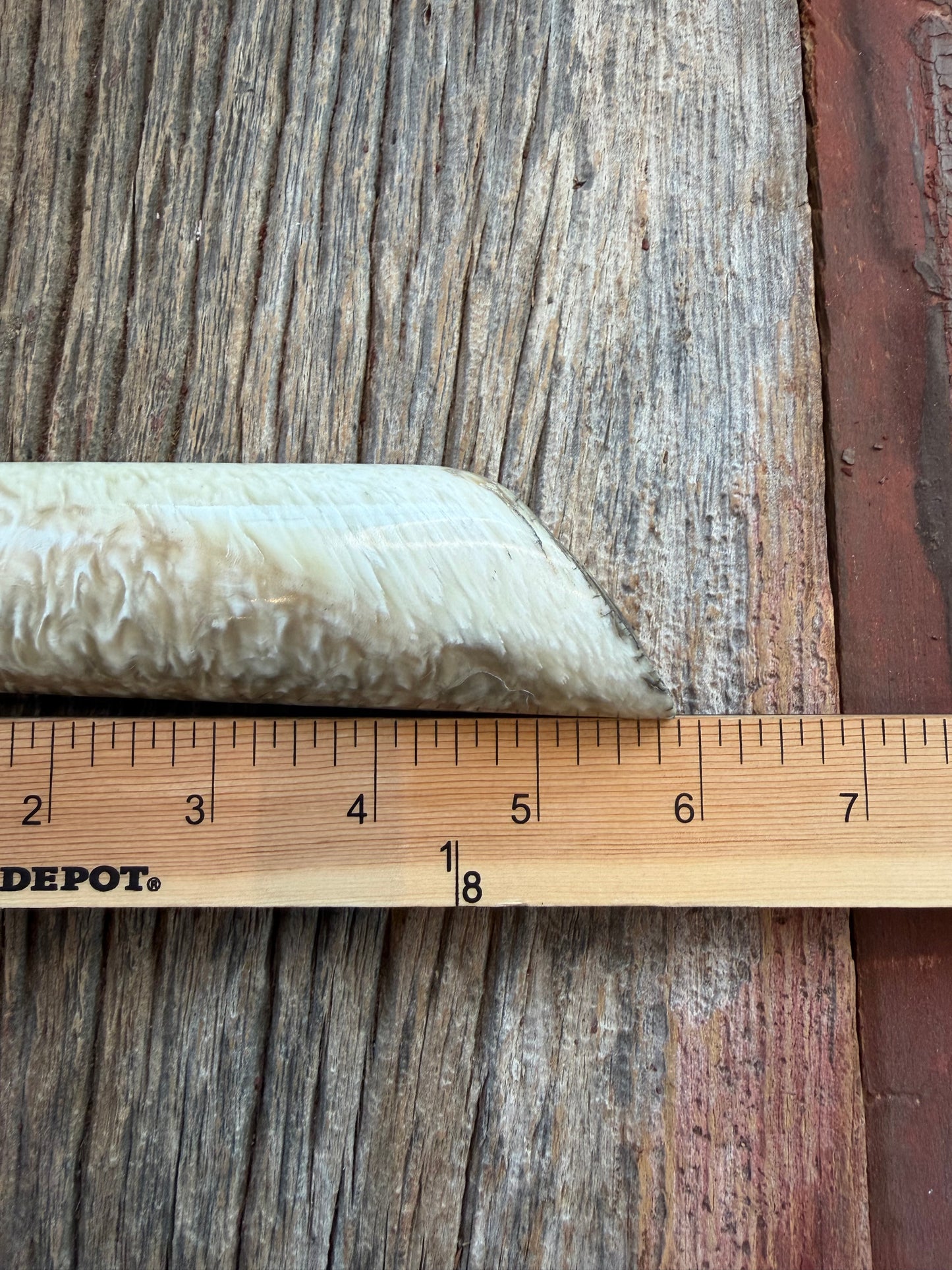 New in Butchers paper Randall Model 12-9/14 Grind with a Huge piece of Musk Ox. Nickel Silver Hilt and raw natural end.