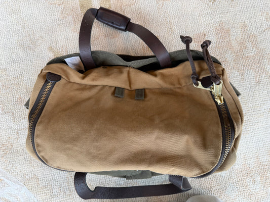 USA MADE Filson Heritage Sportsman Tan and Otter Green. -11070073