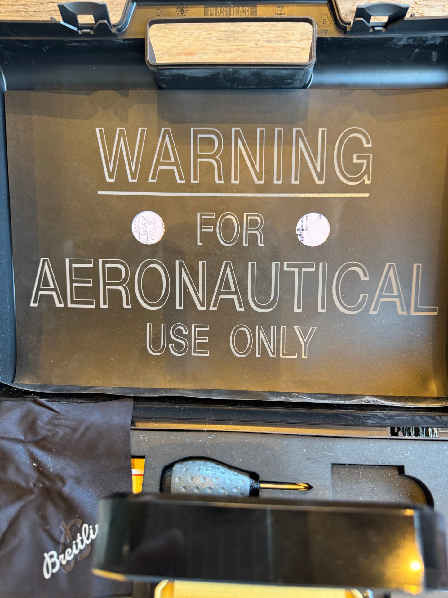 Breitling Emergency Reference Number. E73621. Eperp or Beacon never activated.