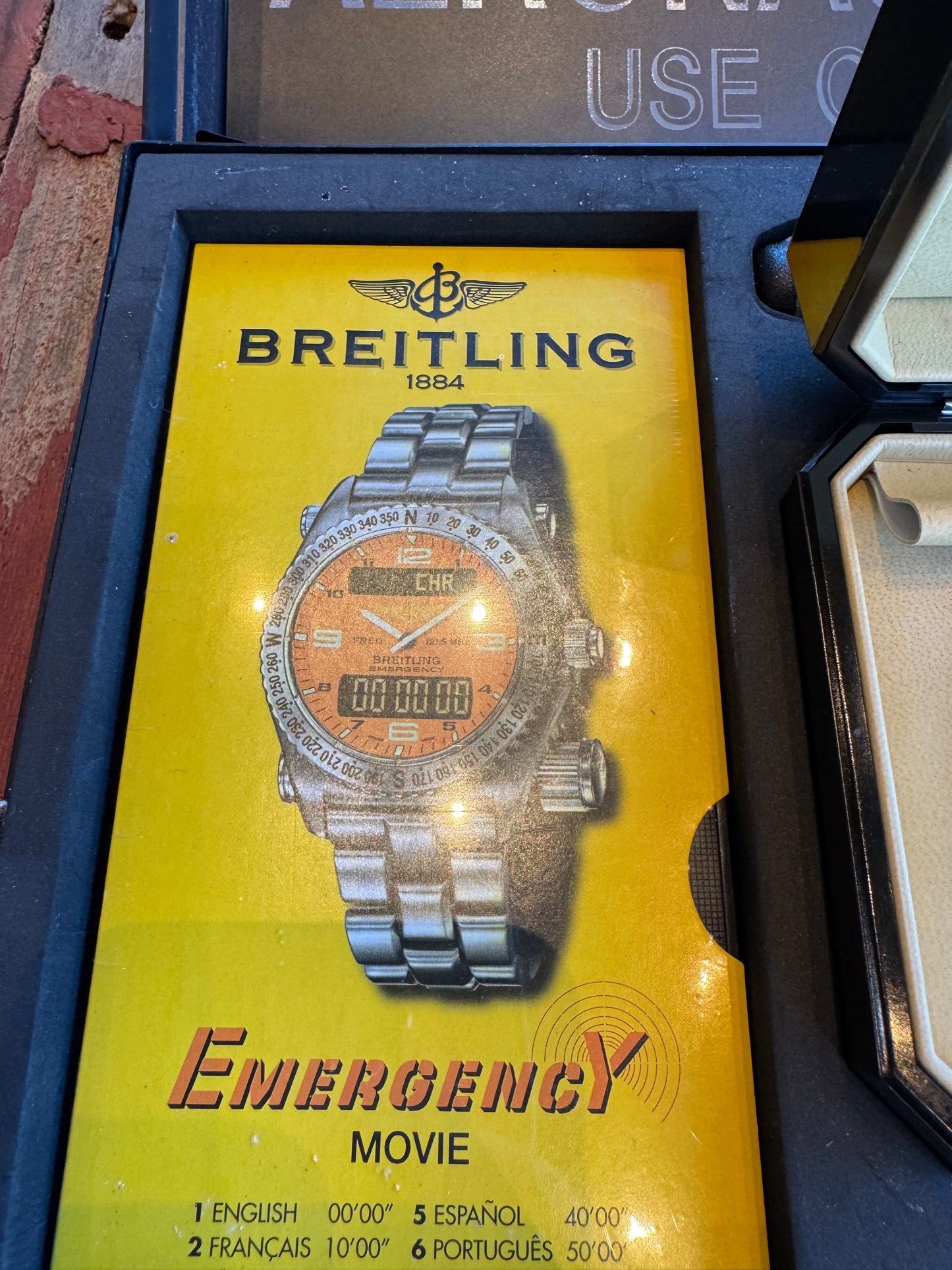 Breitling Emergency Reference Number. E73621. Eperp or Beacon never activated.